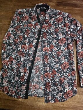 Guess Floral Button Up